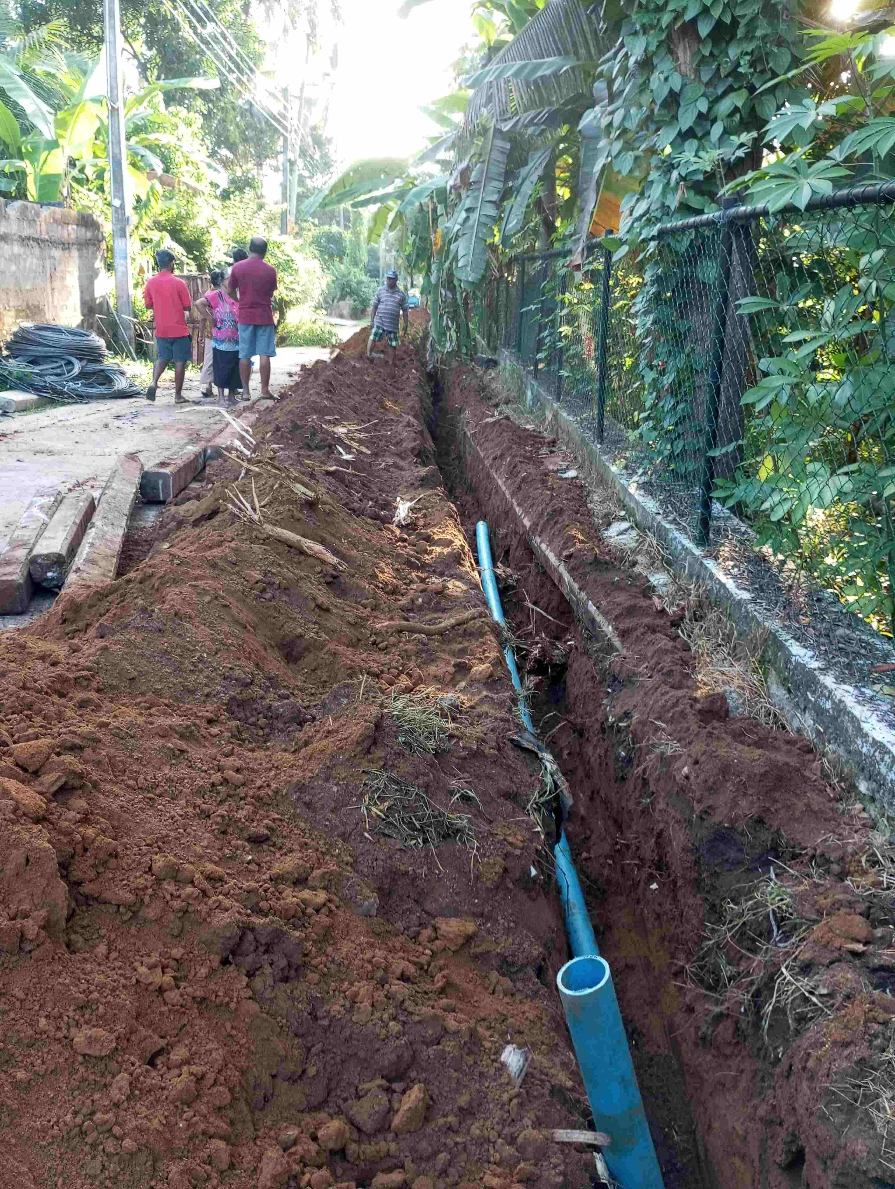 Water Board Pipe Laying